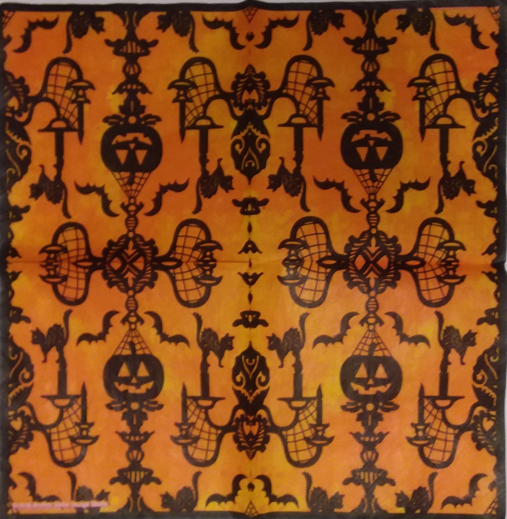 Halloween Decoupage Paper Napkins Halloween Napkins Etsy