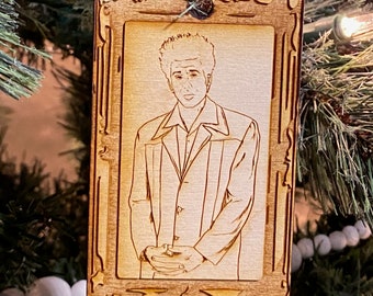 The Kramer painting wooden Christmas ornament