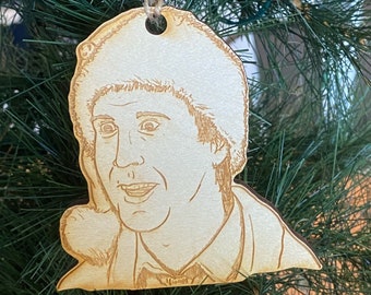 Clark Griswold Wooden Christmas Ornament