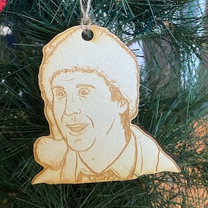 Clark Griswold Wooden Christmas Ornament