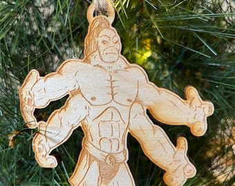 Goro (Mortal Combat) Wooden Christmas ornament