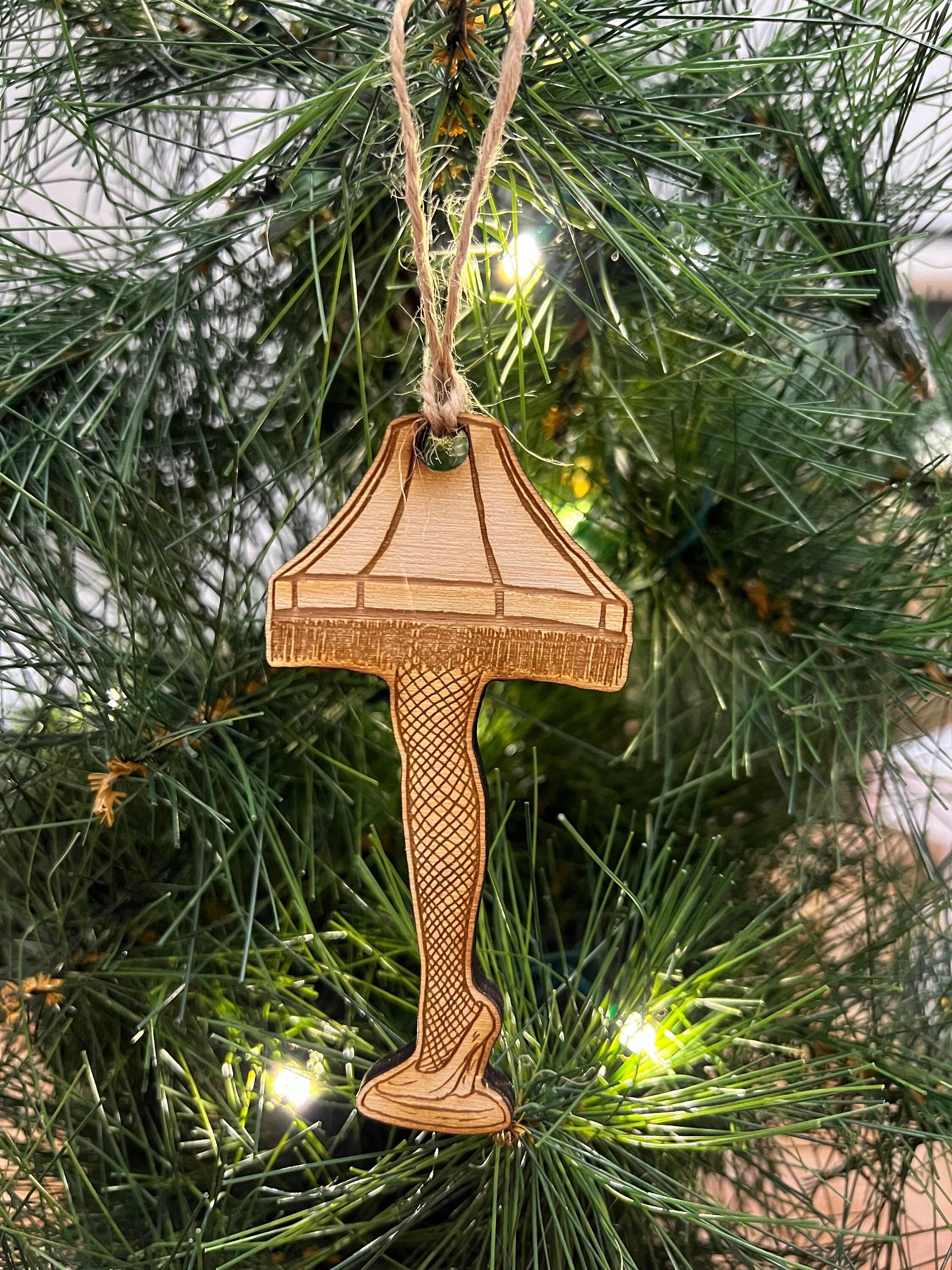 Leg Lamp Ornament Etsy UK