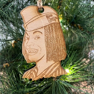 Ed (Good Burger)  wooden Christmas ornament