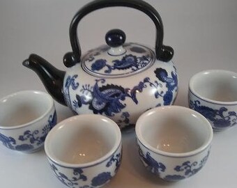 Paisley Tea Set - Etsy
