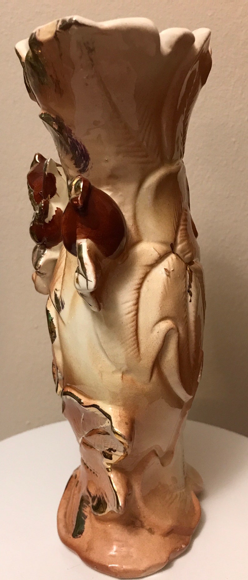 Enesco Golden Acorn 9 1/2” Vase