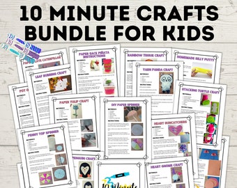 Snel knutselen voor kinderen | Knutselen voor kinderen | Knutselen zonder geknoei | Zomerknutsels | Kleuterknutsels | Knutselen in de klas | Eenvoudige knutselwerkjes | Geen verf