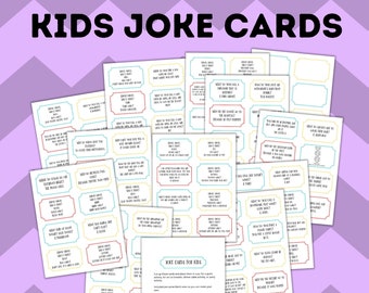 Funny Jokes for Kids | Lunch Joke Cards | Funny Kid's Joke Cards | Kids Cards | Kids Games