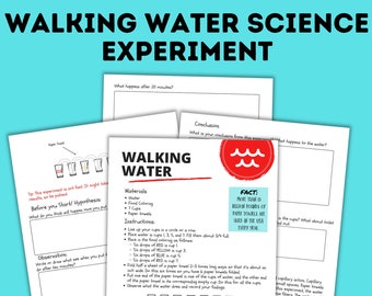 Kids science experiments | Teach Kids Science | Easy Science Experiment | Scientific Method Worksheet | Preschool STEM | STEM Activities