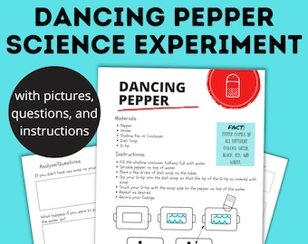 Science for Kids | STEM Activities for Kids | Dancing Pepper Science Experiment | Kids Activities | Kids Science