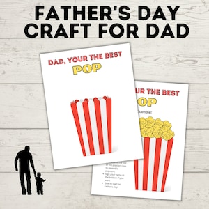 Father&#39;s Day Craft for Dad | Kids Craft | Toddler Craft | Preschool Craft | Gifts for Dad | Father&#39;s Day Gift | Father&#39;s Day Card | Dad