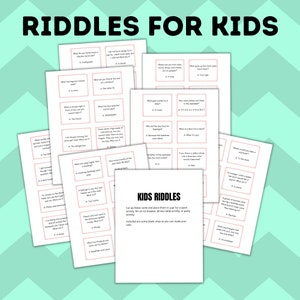 Raadselkaarten voor kinderen | Vragen over kinderraadsels | Raadsels voor kinderen | Raadsel dit | Uitdagingskaarten voor kinderen