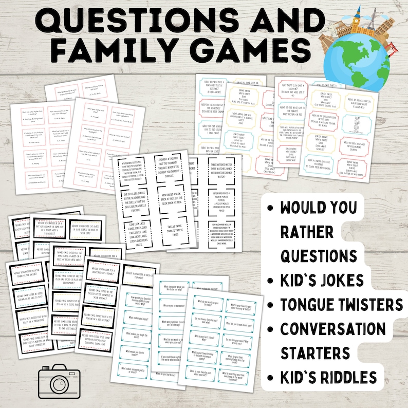Road Trip Games | Ultimate Travel Bundle for Kids and Family | Travel Games | Travel Activities | Travel Printables | Family Travel | image 6