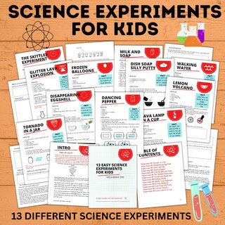 Learning Resources Bastoncini Creativi STEM, 10 Esperimenti Scientifici Per Bambini 9-12 Anni, Kit Costruzioni Con Catapulta E Ruota Panoramica
