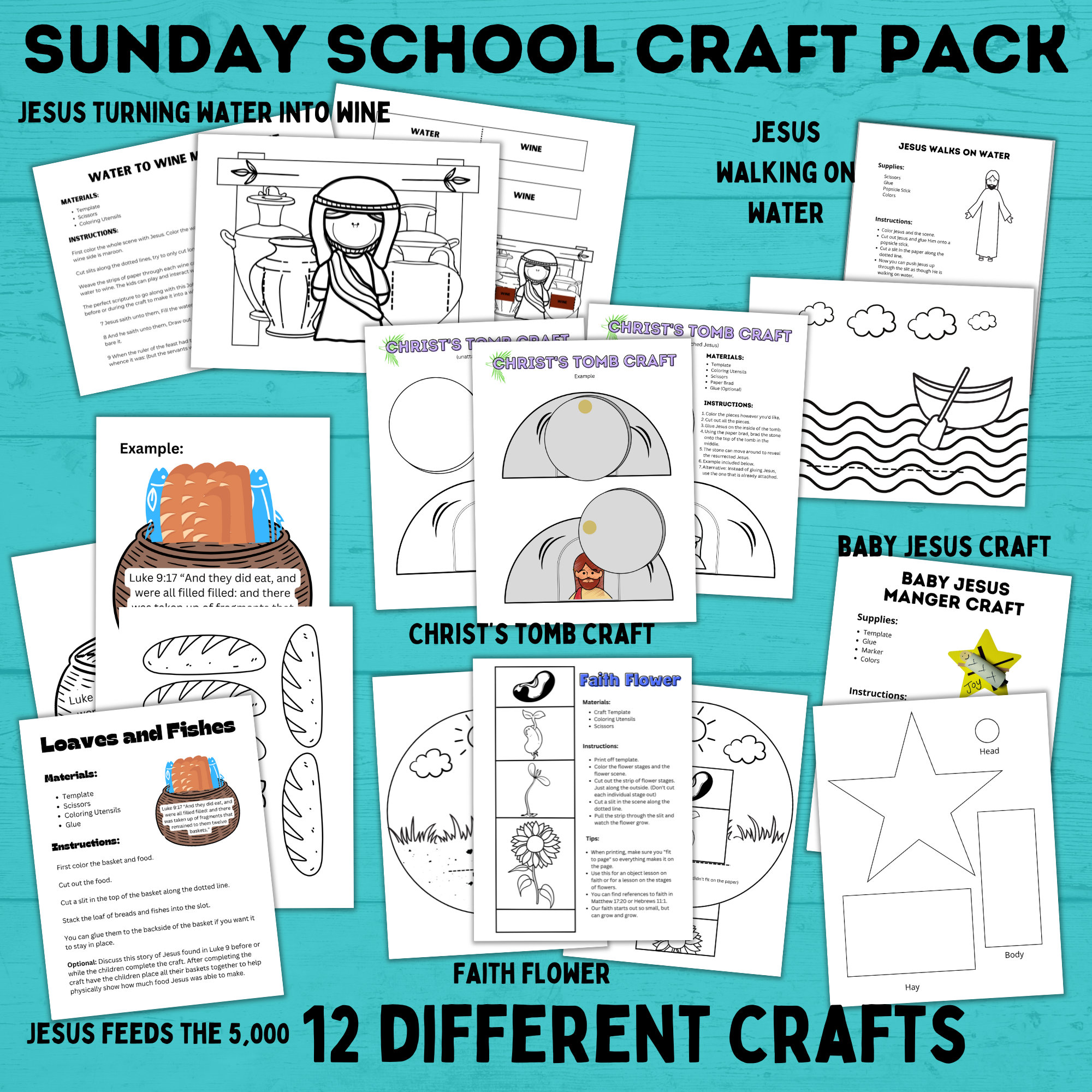 Sunday School Crafts and Activities, Bible Crafts, Christian Crafts ...