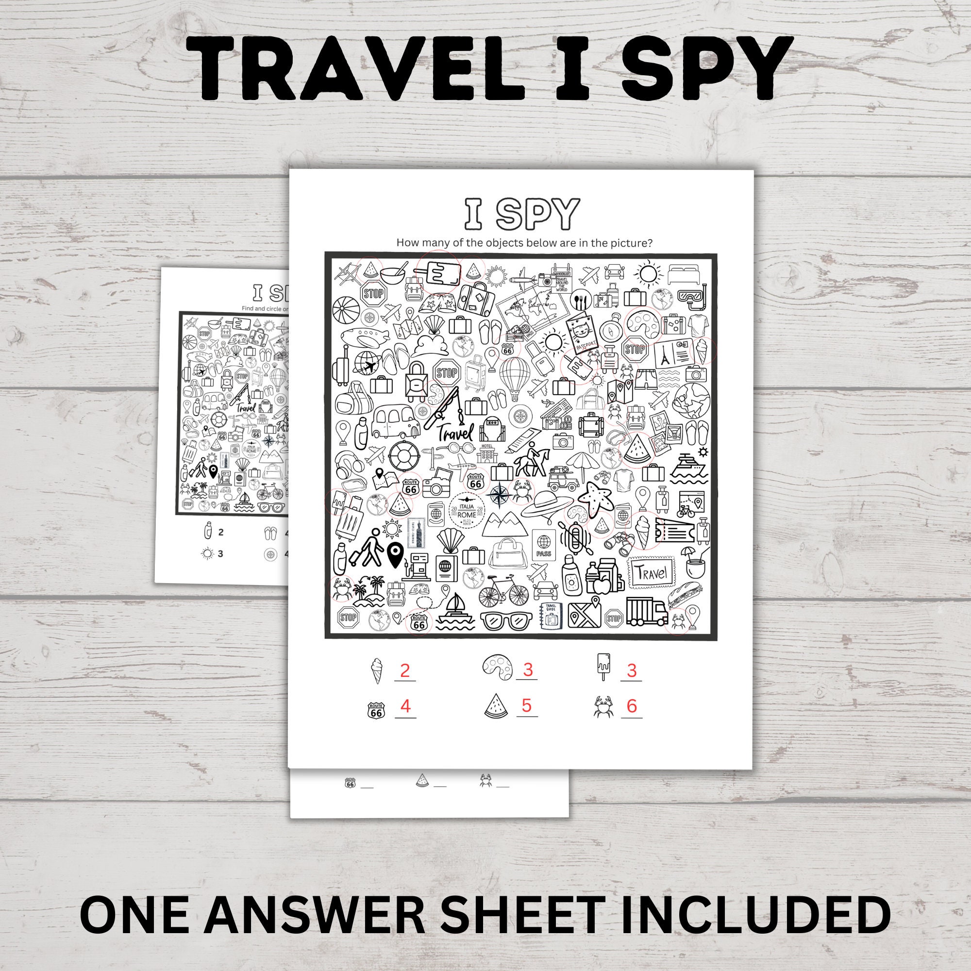 Travel I Spy for Kids Kids I Spy Travel Games Kids Games Plane Games ...