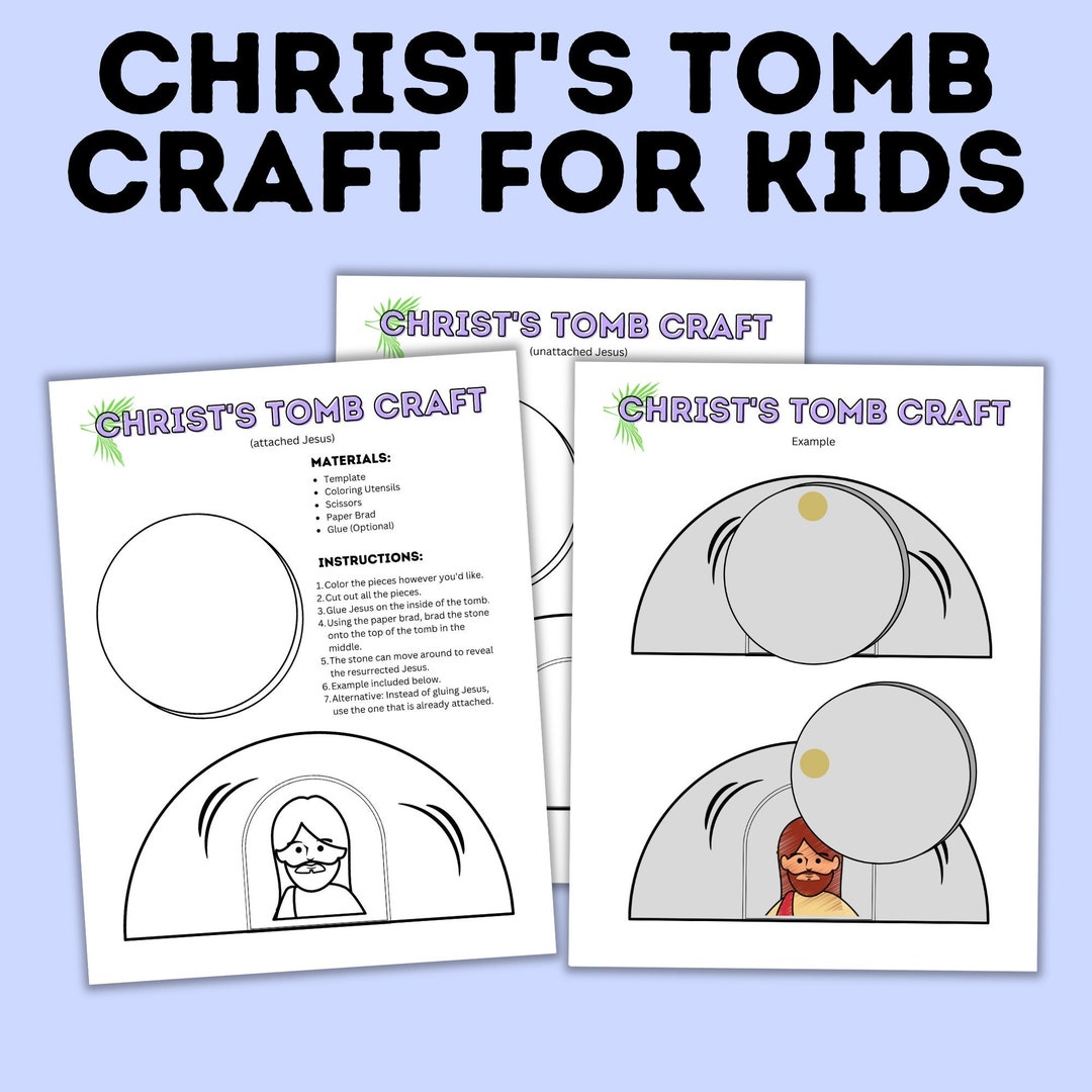 Easy Easter Craft | Bible Craft Open Tomb | Resurrection Craft | Christ's Tomb Craft for Kids | Sunday School Craft | Kids Craft - Etsy easy-easter-craft-bible-craft-open-tomb-resurrection-craft-christ-s-tomb-craft-for-kids-sunday-school-craft-kids-craft-etsy