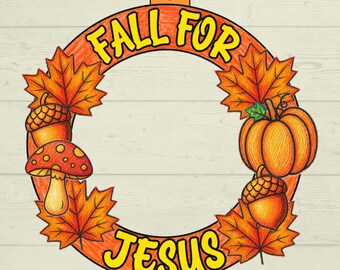 Christian Fall Craft, Fall for Jesus Craft, Sunday School Craft, Bible, Fall Activity, Christian Activity, Homeschool, Cut and Paste Craft