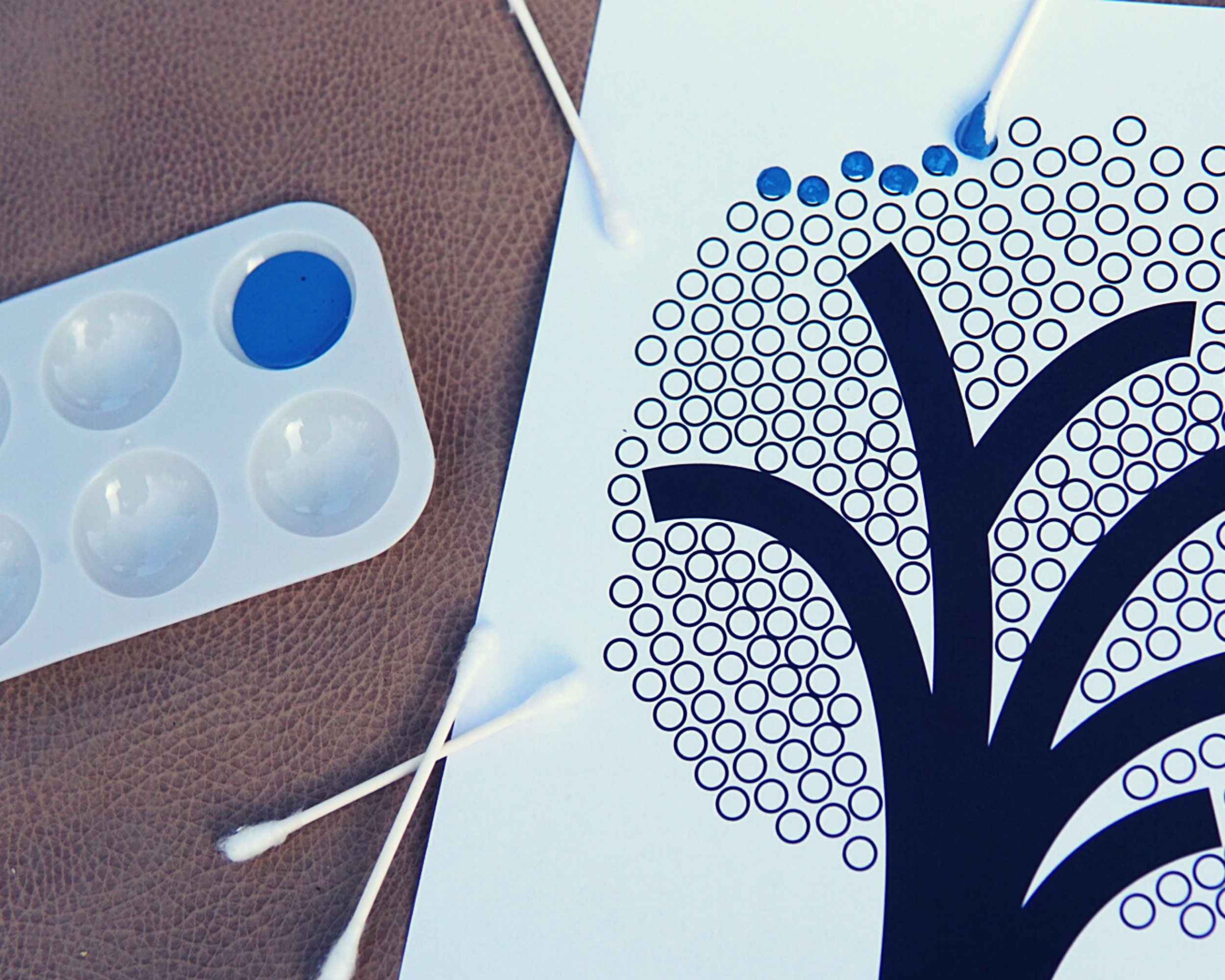 QTip Painting Templates for Kids Paint with Kids Craft Etsy