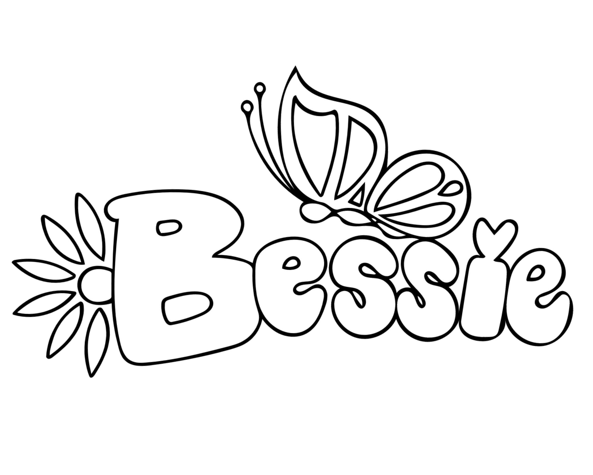 Color Your Name Coloring Pages