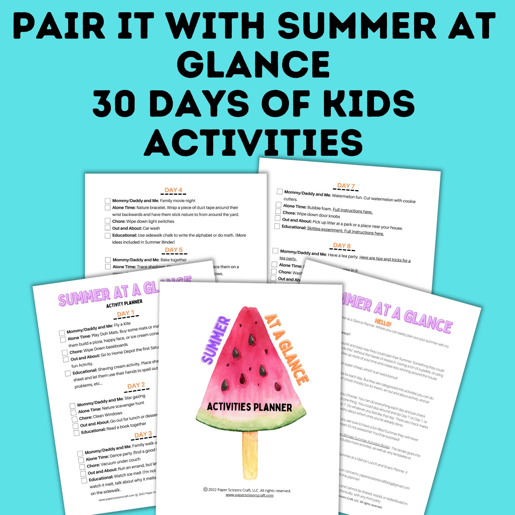 Lunch Planner Kids Food Planner Summer Planner Summer Book For lunch-planner-kids-food-planner-summer-planner-summer-book-for