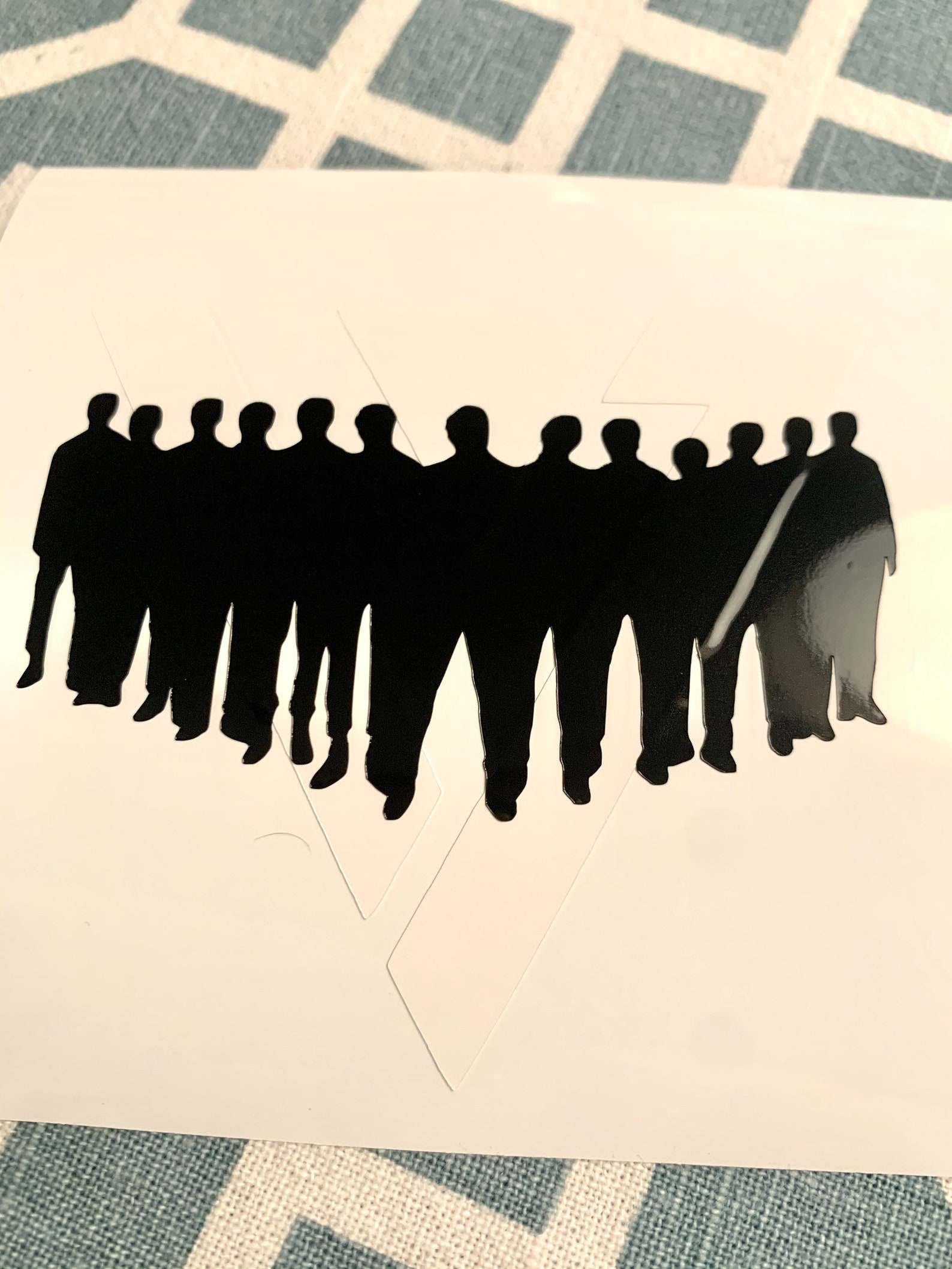 KPOP Band Logo & Silhouettes | Etsy