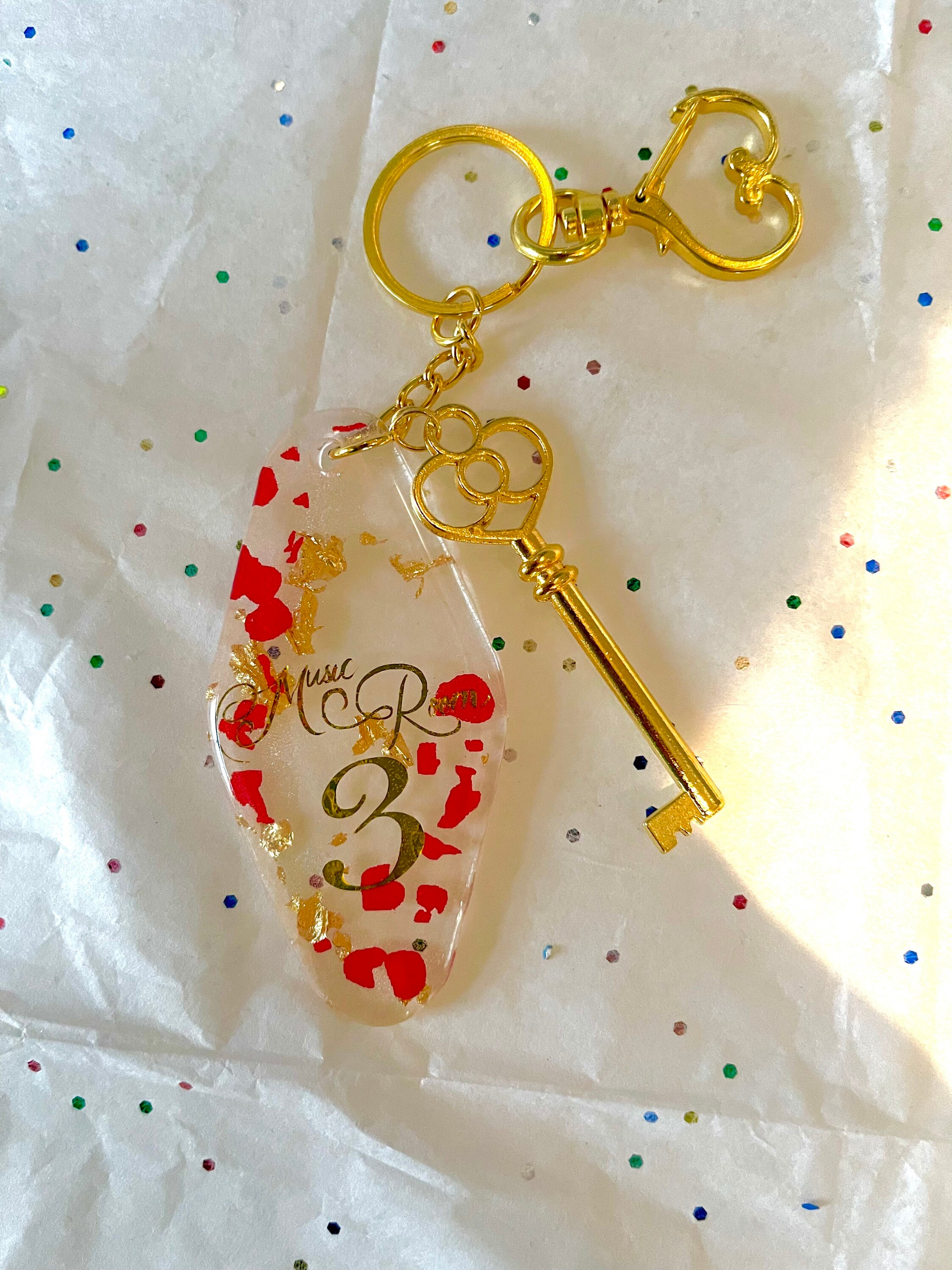 Ouran High School Host Club Music Room 3 Keychain