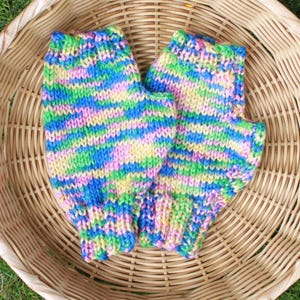 Handmade Knitted Women&#39;s Fingerless Gloves