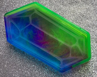 Tie Dye Crystal Tray