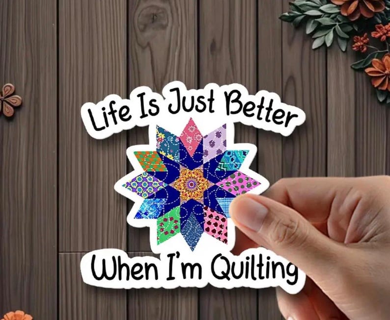 Sewing/quilting Sticker/ for Notebooks, Journals, Car, Your Craft ...