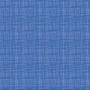 May include: A solid blue textured fabric with a subtle woven pattern.