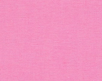 Kona /color pink / cotton/ quilt shop fabric/quilt pattern/solids /quilters Quality/ solids/precuts / sale