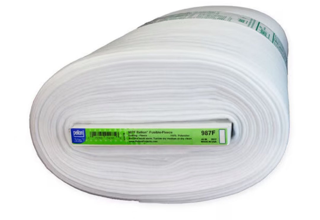 Fusible Fleece 45'' White Pellon 987F, Placemats, Totes, Quilters Loft