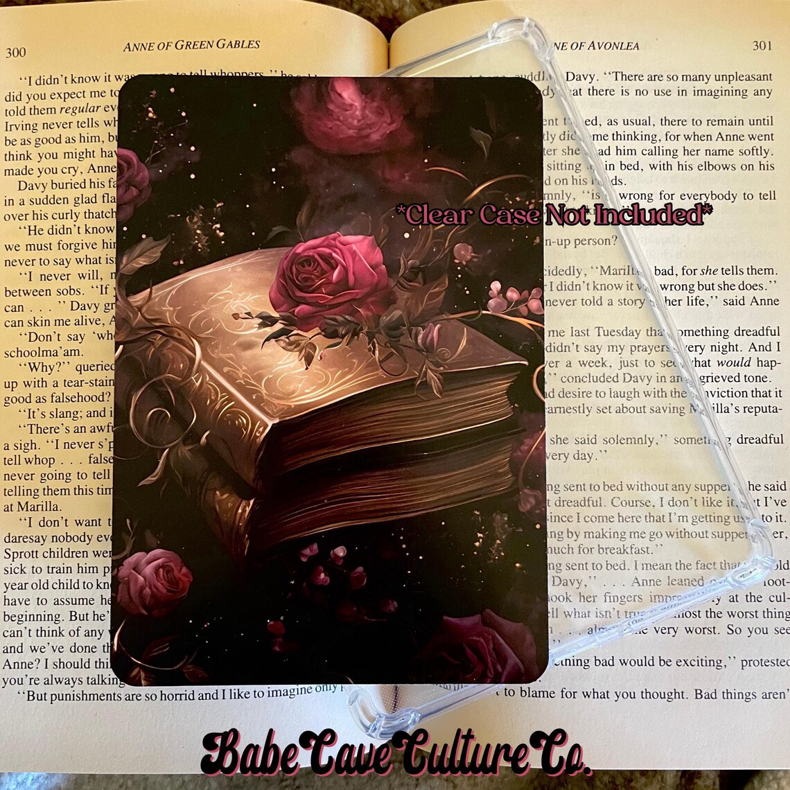 Kindle Case Insert for Paperwhite 11th Ereader Clear Case Book Lover ...