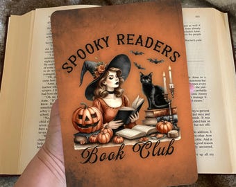 Inserto Kindle para Paperwhite de 11.ª y 12.ª generación, funda transparente básica para Kindle, accesorios para lectores electrónicos Bookish Witchy Fall Halloween Book Lover (IMPRIMIBLE)