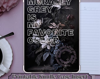 Kindle Case Paperwhite, Basic, Oasis Clear Case Insert Printable for ...