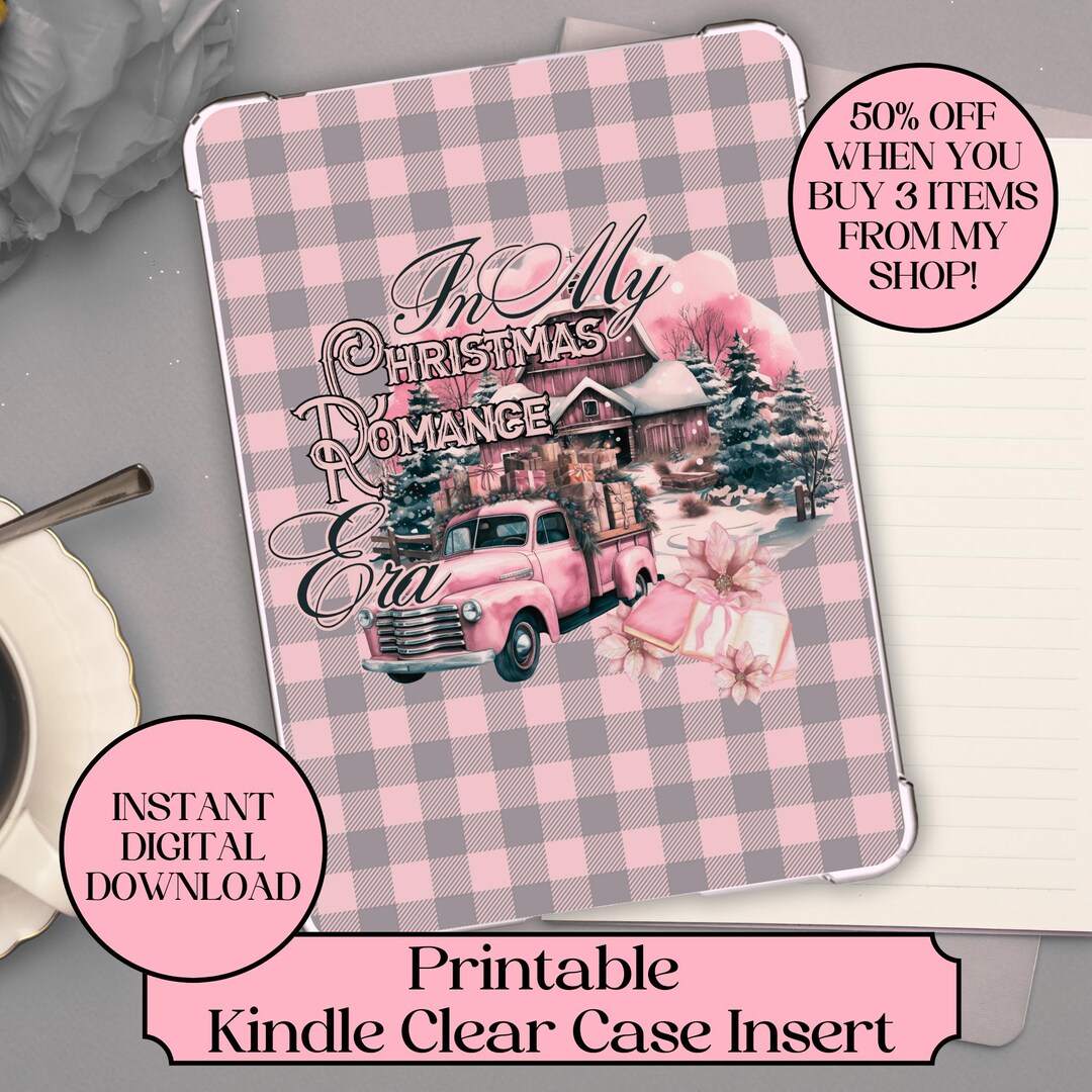 Kindle Case Paperwhite, Basic, Oasis Printable Insert for Ereader Book ...