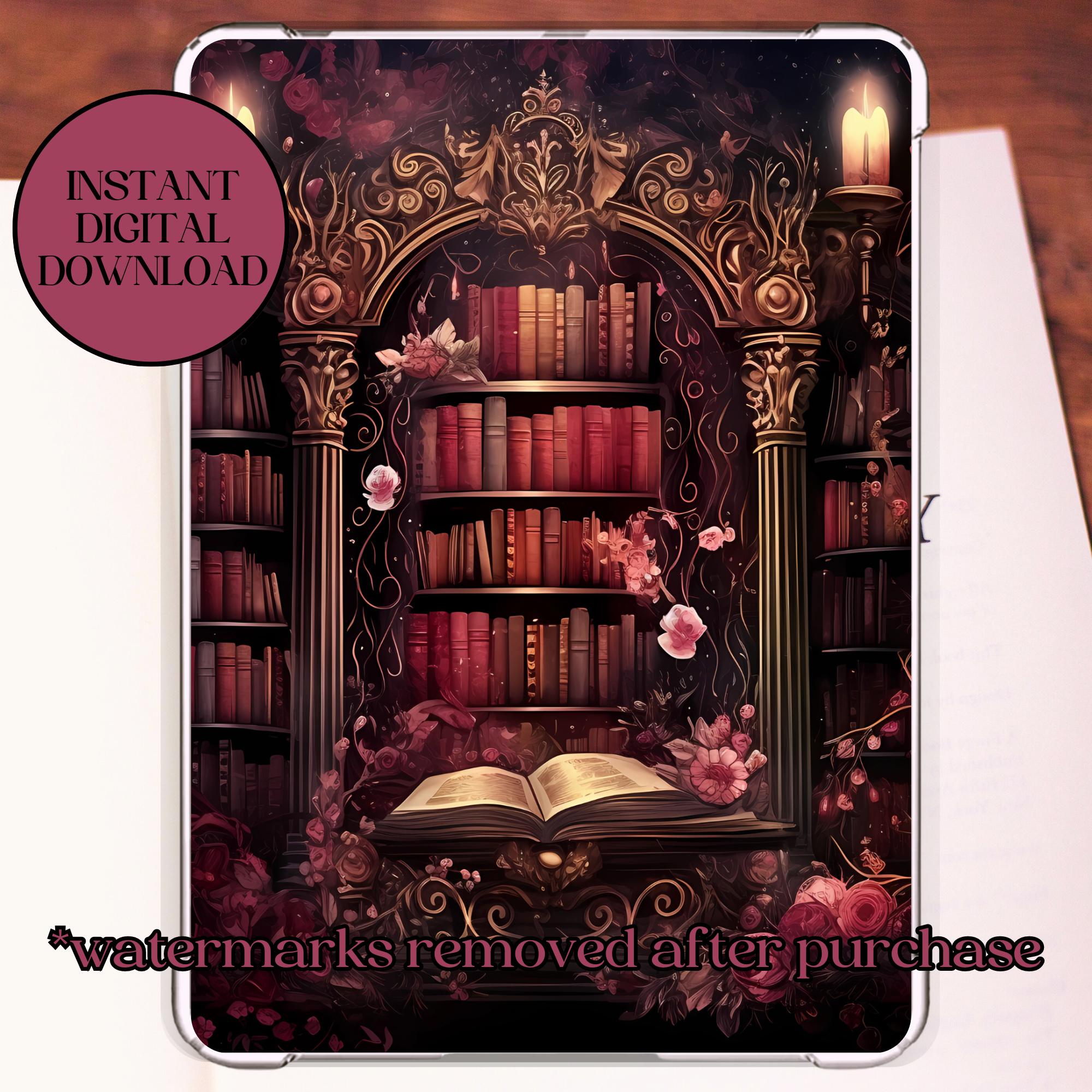 Kindle Case Insert for Paperwhite 11th Ereader Clear Case Book Lover ...