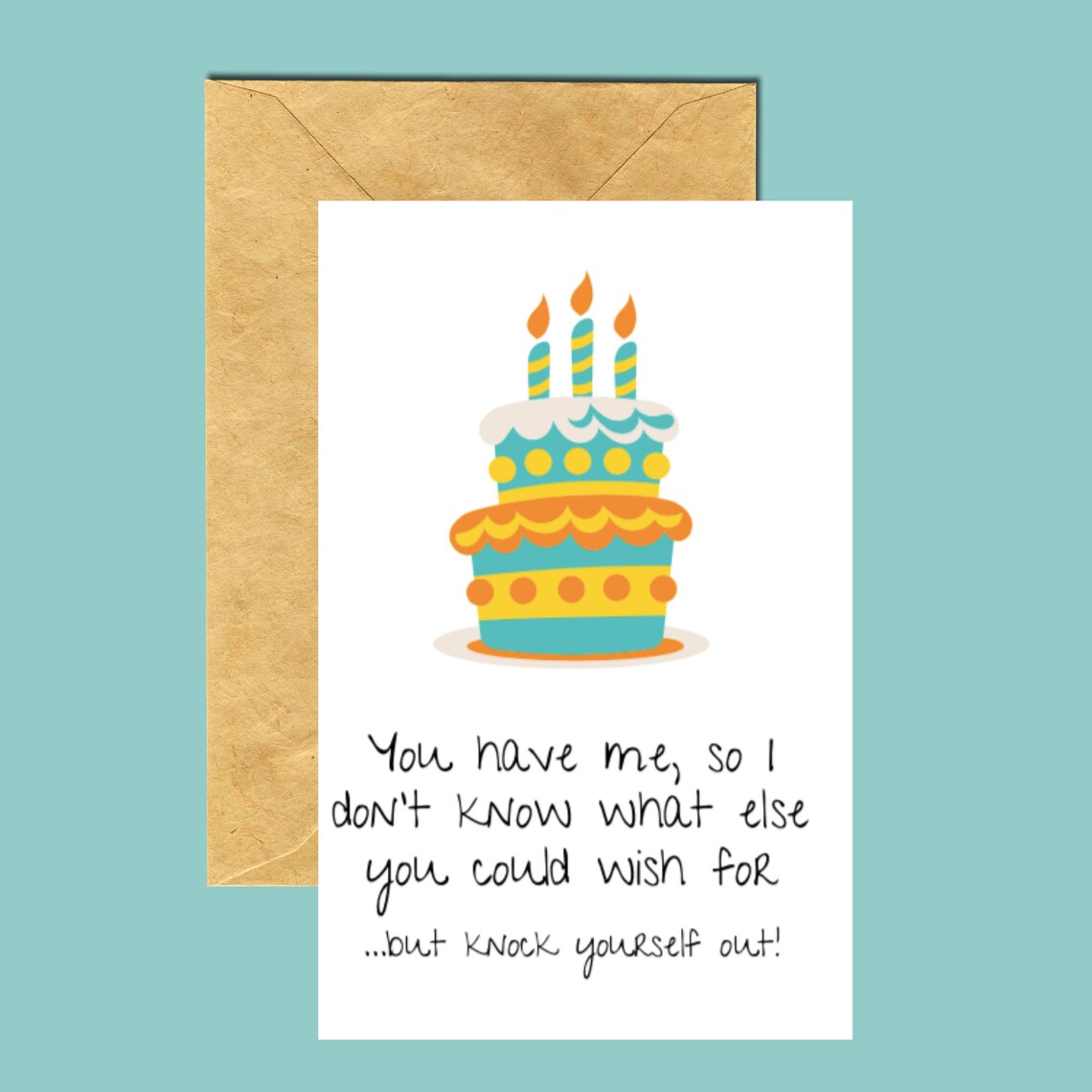 Printable Funny Birthday Cards Set of 5 Digital Birthday Cards Funny