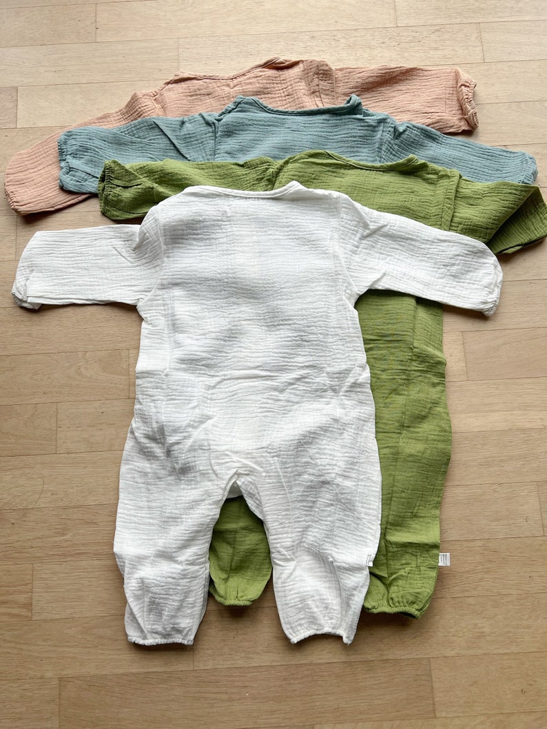 Musselin Bodysuits, langärmlig, für Baby & Kleinkind Bild 5