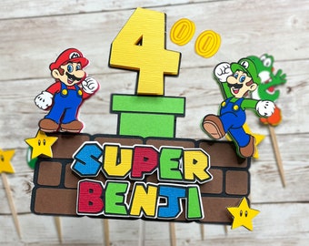 Super Mario Cake Topper / Super Mario Bros