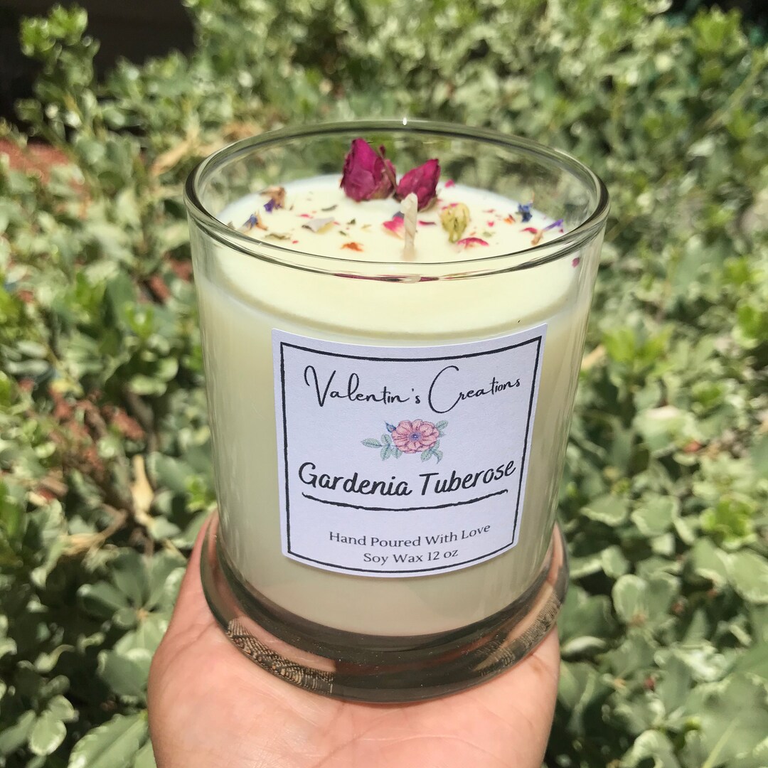 Gardenia Tuberose Candles Etsy