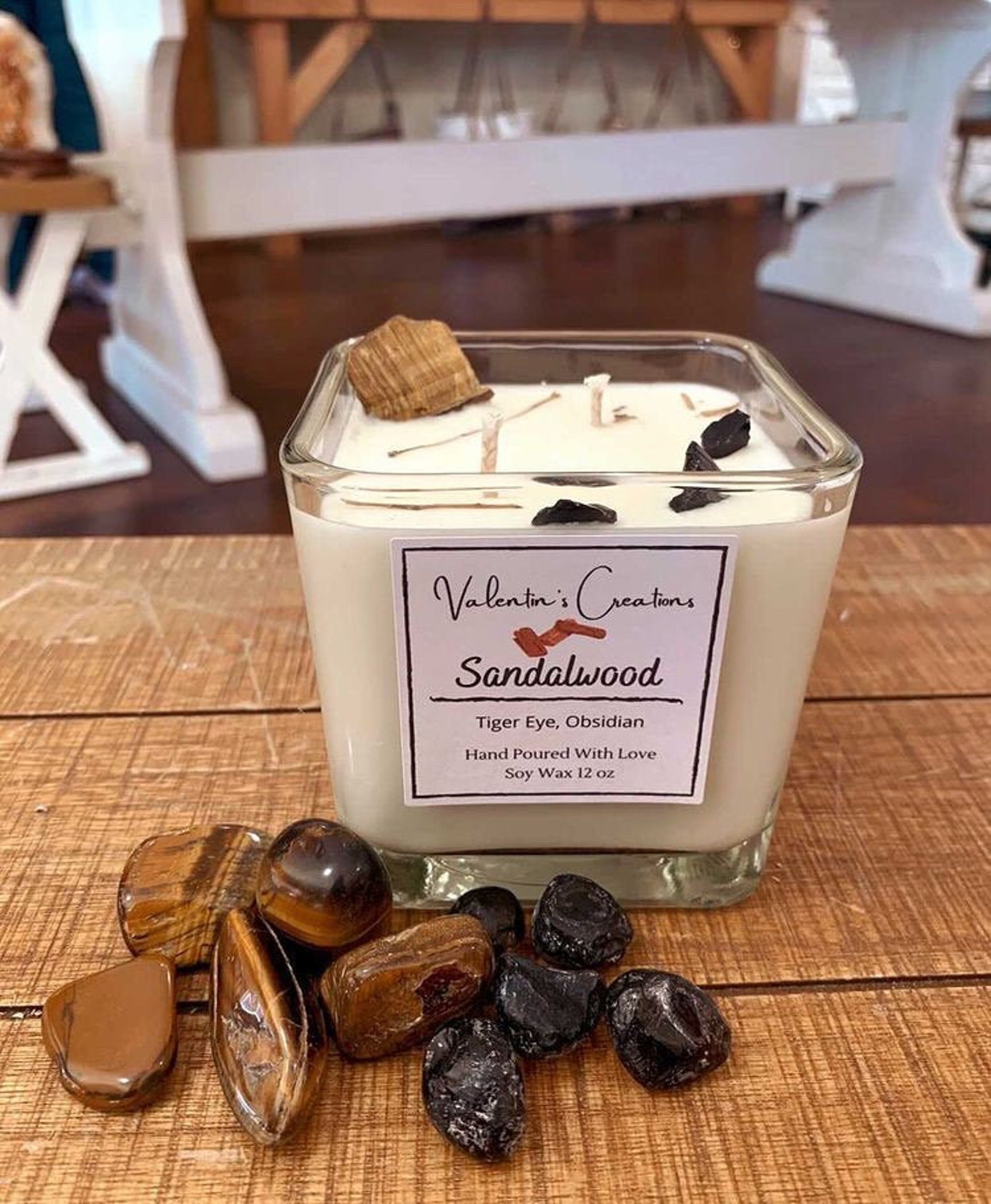 Sandalwood Candle Etsy