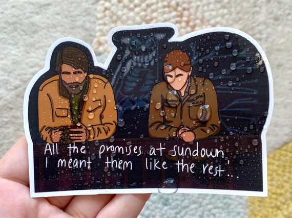 Joel Und Ellie Der Letzte Von Uns Teil Ii Aufkleber Etsy