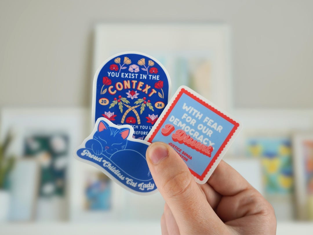 Mini Kamala Harris Political Meme Sticker Gift Set for Feminist ...