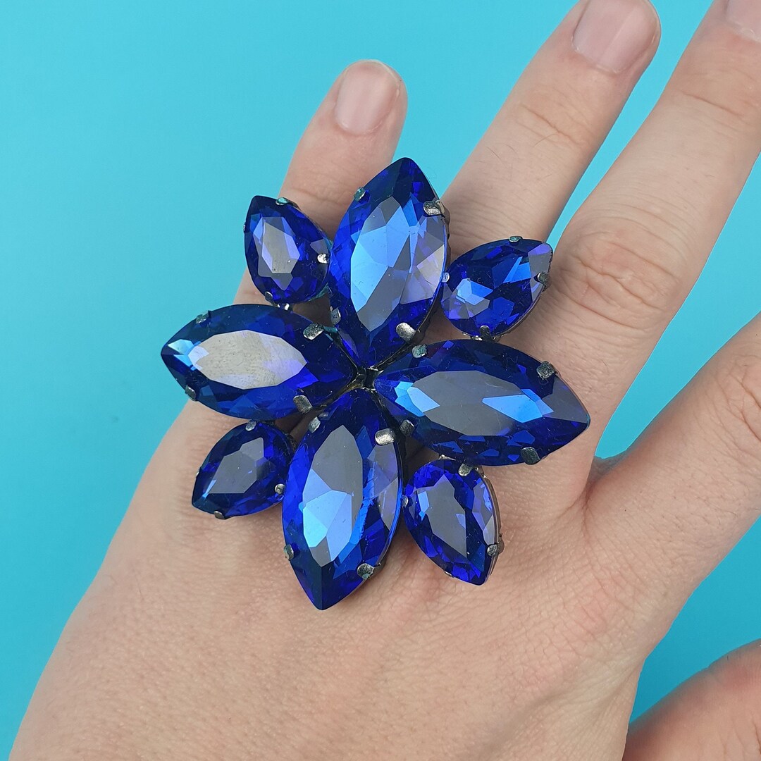 Large Drag Ring, Costume Jewellery Ring - Etsy