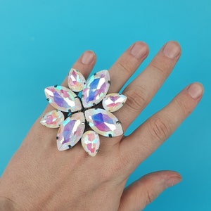 Großer Trachtenring, Modeschmuck Ring