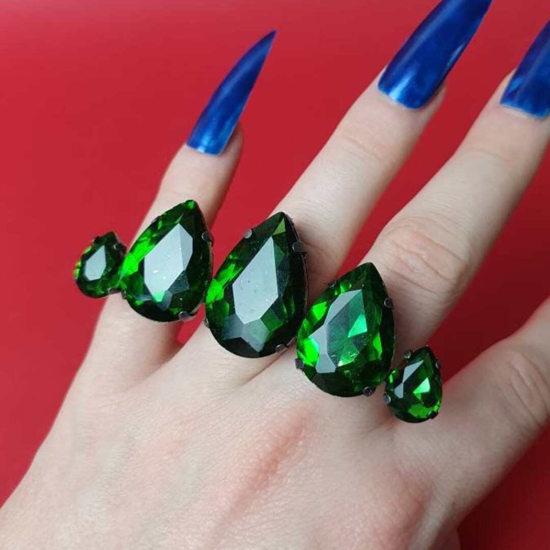 Large Drag Ring, Costume Jewellery Ring - Etsy