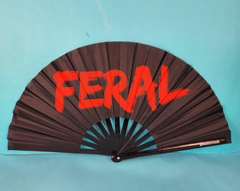 ZQJYQ Money Stacks Money Fan Folding Fan Large Rave Folding