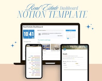 Grundbesitz-Dashboard | Notion Template für Realtors