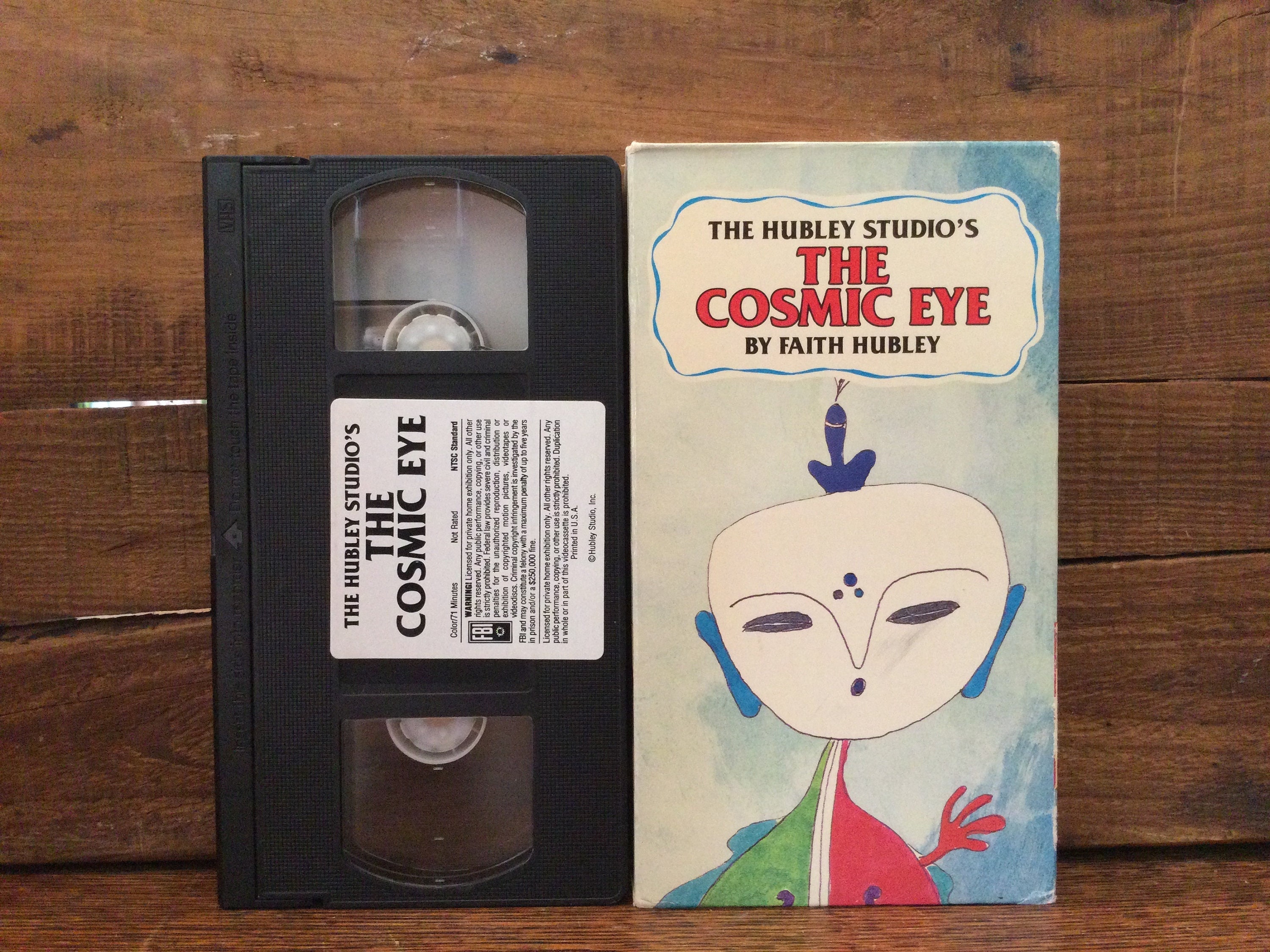 The Hubley Studio's the Cosmic Eye VHS 1990 - Etsy